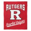 Rutgers OFFICIAL NCAA "Alumni" Silk Touch Throw Blanket; 50" x 60"