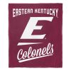 Eastern Kentucky OFFICIAL NCAA "Alumni" Silk Touch Throw Blanket; 50" x 60"