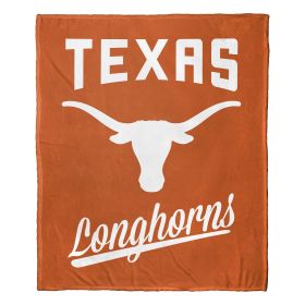 Texas OFFICIAL NCAA "Alumni" Silk Touch Throw Blanket; 50" x 60"