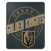 Golden Knights OFFICIAL NHL "Campaign" Fleece Throw Blanket; 50" x 60"