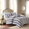 4PC Faux Fur Comforter Set
