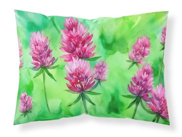 Vermont Red Clover in Watercolor Standard Pillowcase Lightweight Super Soft Easy Care Decorative Artwork Pillowcase, Standard
