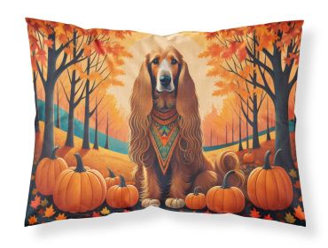Afghan Hound Fall Standard Pillowcase Lightweight Super Soft Easy Care Decorative Artwork Pillowcase, Standard