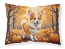 Corgi Fall Standard Pillowcase Lightweight Super Soft Easy Care Decorative Artwork Pillowcase, Standard
