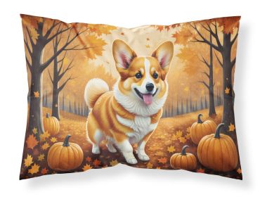 Corgi Fall Standard Pillowcase Lightweight Super Soft Easy Care Decorative Artwork Pillowcase, Standard