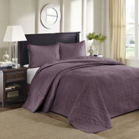 Reversible Quilt Set Purple Full/Queen