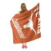 Texas OFFICIAL NCAA "Alumni" Silk Touch Throw Blanket; 50" x 60"