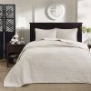 Reversible Bedspread Set Cream Twin