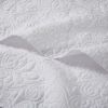 Reversible Quilt Set White Full/Queen