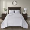 Reversible Bedspread Set White Queen