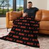 ACDC Neon Silk Touch Throw Blanket 50 x 70 inches
