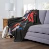 Batman; Harley Cover Silk Touch Throw Blanket; 50" x 60"
