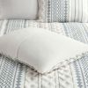 Cotton Printed Duvet Cover Set with Chenille